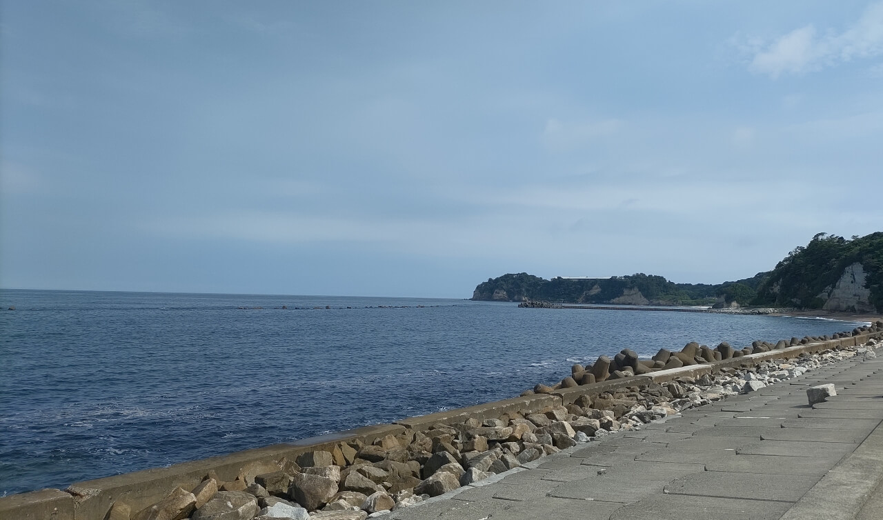 北茨城の海